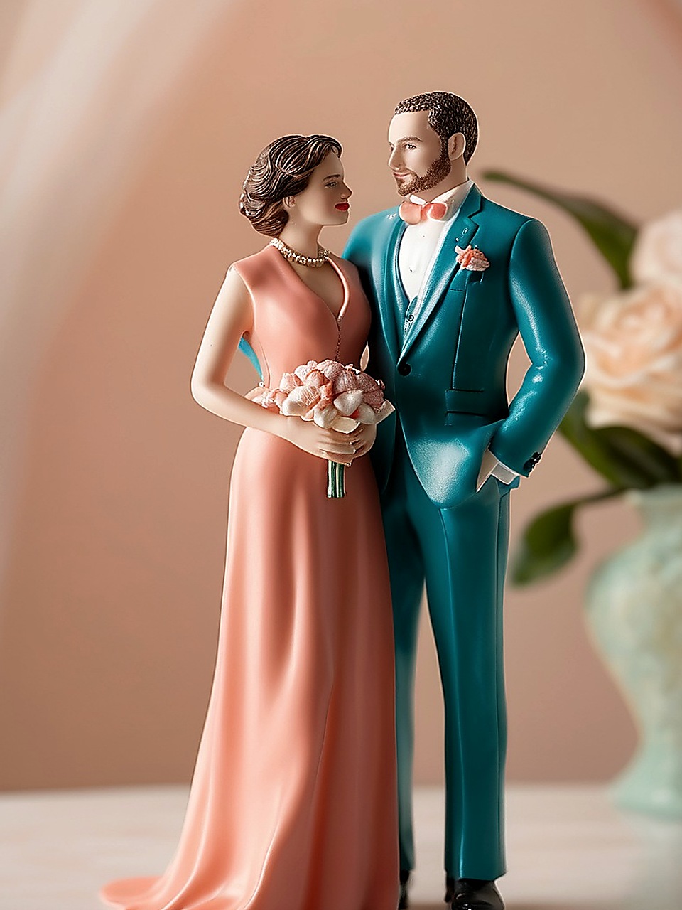 Mini-Me Figuren aus Foto als hochwertiges Erinnerungsstück fuer ein Paar